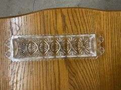 Pressed Glass Servingware Assortment
