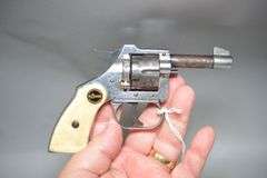 Rohm Model RG-7 Double Action Revolver In .22 Short Caliber,