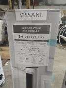 VISSANI 3 IN 1 EVAPORATIVE AIR COOLER WITH COOL HUMIDIFY AND FAN