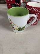 Collection of Holiday-Themed Coffee Mugs