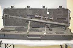Barrett Firearms Model 99 Bolt Action Rifle In .50 BMG Caliber With 4.5-14 Power Leupold Scope,