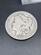 THREE MORGAN SILVER DOLLARS