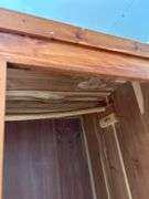 Solid Wood Armoire with Drawers