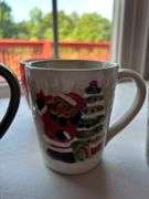Group of Holiday Themed Mugs and Glass