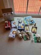 Assorted Light Bulbs - LED, CFL, Incandescent