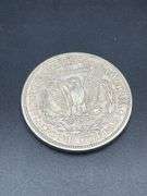 FIVE MORGAN SILVER DOLLARS