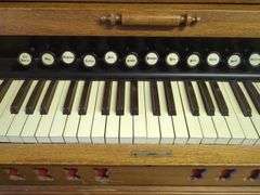 Ornate Pump Organ and Matching Stool