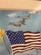 Steve St. Clair Framed Military Artwork