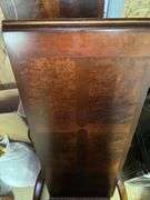 Wood Dining Table with Six Chairs