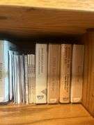 Book Shelf and Collection of John MacArthur 'Grace to You' Books, Commentaries, and Media