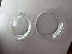 Two Pyrex Glass Plates