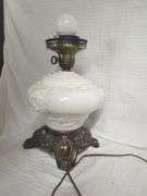 Phoenix Lamps Inc. Table Lamp with Floral Design