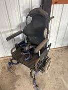 Quickie Wheelchair - Black and Blue
