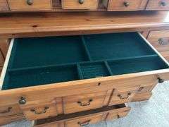 Virginia House Wooden Dresser with Mirror