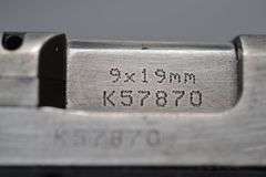Bersa Model BP9CC Pistol In 9X19MM Caliber,