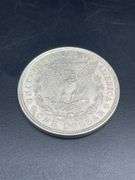 FIVE MORGAN SILVER DOLLARS