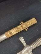Metal Decorative Sword with Sheath