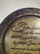 Religious Wall Decor: "Amazing Grace" Sheet Music and John 3:16 Plate