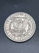 THREE MORGAN SILVER DOLLARS