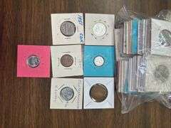 Mixed Foreign Coin Collection - Various Countries and Denominations