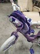 GIRLS 16 INCH HUFFY MAJOR FLIRT BICYCLE WITH TRAINING WHEELS