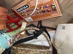 Box Lot of Household Items, Games, and Accessories