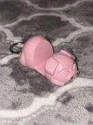 3D PRINTED PINK PIG CELL PHONE HOLDER  CELL PHONE NOT INCLUDED
