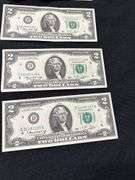 Lot of Twenty (20) Two Dollar Bills