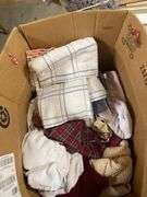 Large Box Lot of Assorted Towels