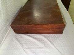 Silverware Set in Wood Case