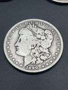 FOUR MORGAN SILVER DOLLARS