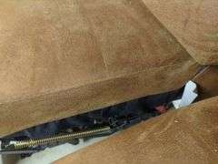 Brown Reclining Loveseat