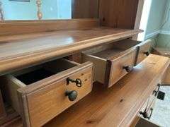 Virginia House Wooden Dresser with Mirror