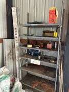 Shelving Unit with Assorted Items