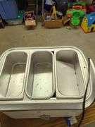 GE 18-Quart Roaster Oven and Cookware Lot