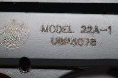Smith & Wesson Model 22A-1 Target Pistol In .22 LR Caliber,