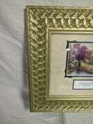 Framed Landscape Print and Welcome Wall Decor