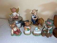 Assorted Collectible Figurines and Decorative Items
