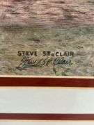 Steve St. Clair Limited Edition Framed Print: Team of Mules