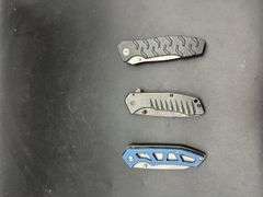 Three Folding Pocket Knives: KutMaster & Ozark Trail, Cabela's