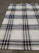 THRESHOLD PLAID AREA RUG - 4 FT X 5 FT 6 INCH