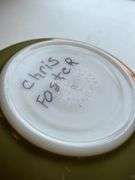 Pyrex Mixing Bowl Set - Three Piece - Yellow and Olive