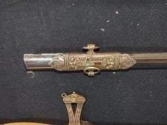 Ornate Ceremonial Sword with Sheath