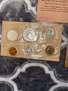 1962 US PHILADELPHIA MINT PROOF COINS SEALED IN TRANSPARENT PACKAGE