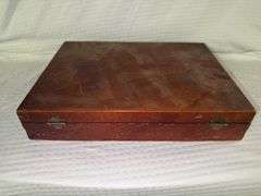 Silverware Set in Wood Case