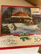 Christmas Holiday Decorations, Figurines, Ornaments and Puzzle
