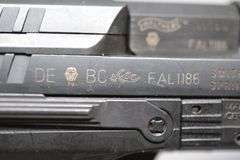 Walther PPQ Pistol In .40 S&W Caliber,