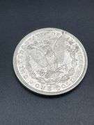 FIVE MORGAN SILVER DOLLARS