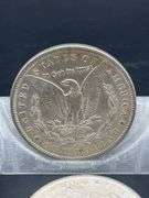 TWO MORGAN SILVER DOLLARS