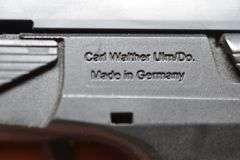 Walther Creed Pistol In 9MM Luger Caliber,